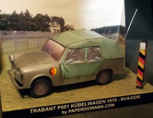 Trabant P 601 Kübelwagen Paper Model